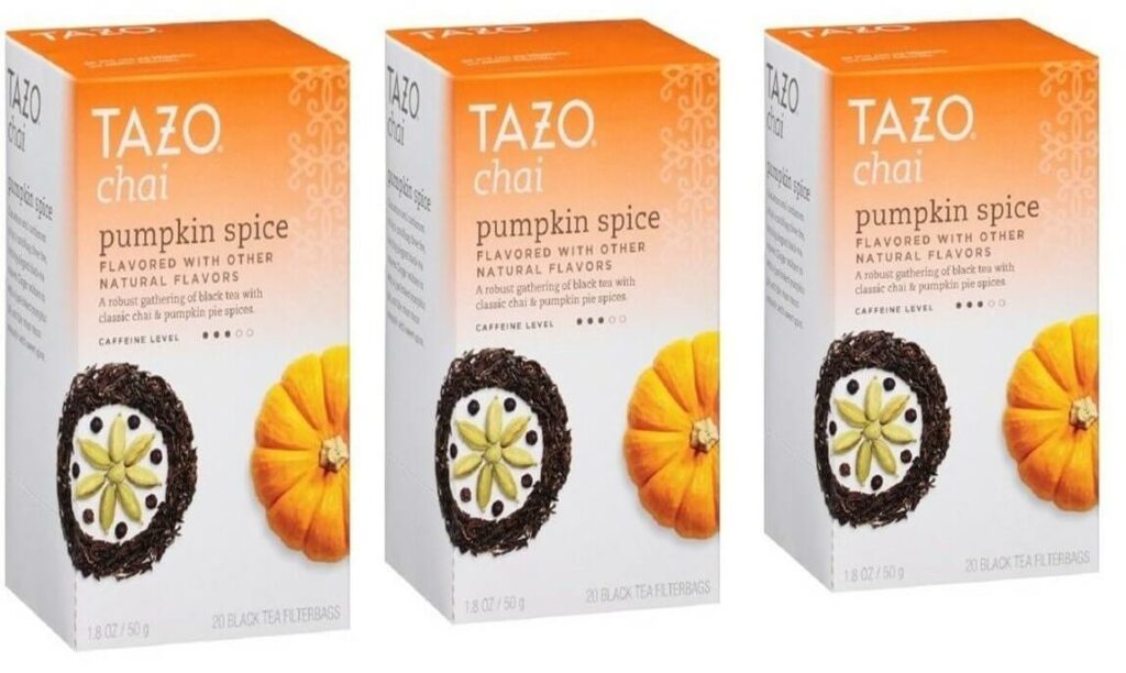 Aromatic Pumpkin Spice Chai Tea, perfect for autumn sipping