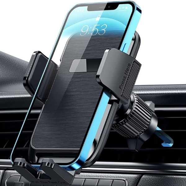 Keep Dad's phone secure in the car with the Qifutan Phone Mount for Car Vent, a practical and hands-free Father's Day gift for the on-the-go dad.