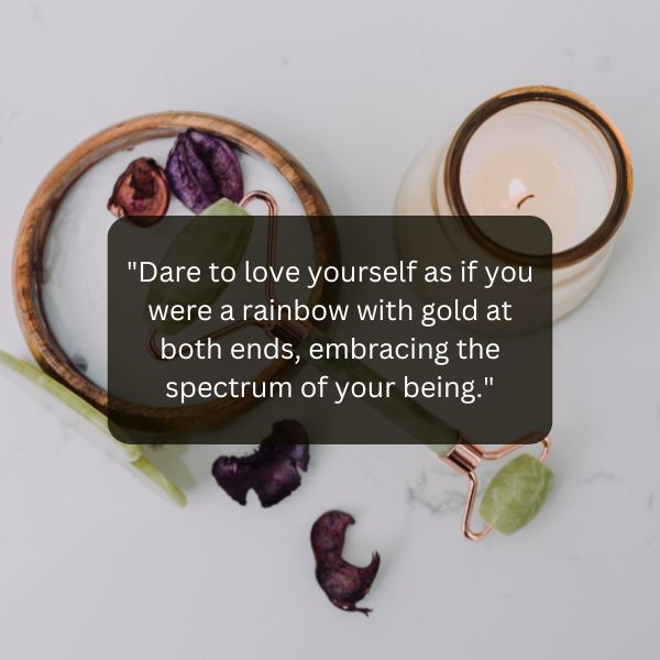 Embrace the heart of your existence with these loving yourself quotes.