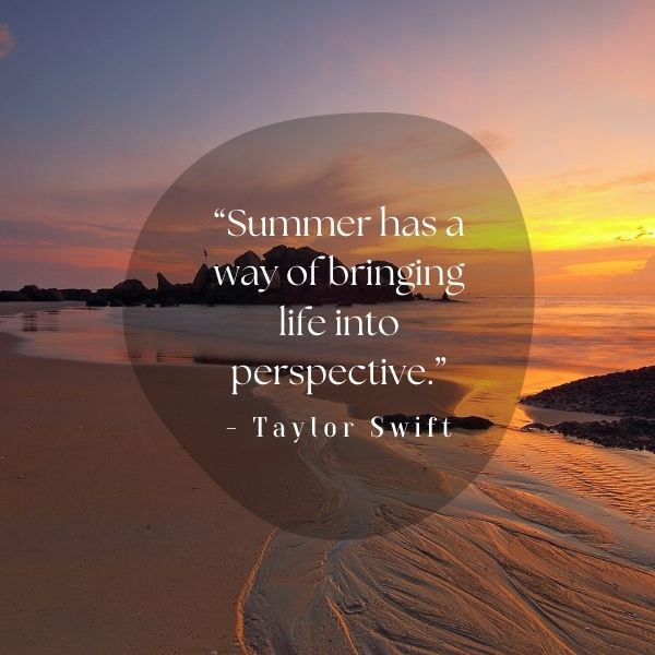 Image showcasing quotes about summer from celebrities, blended with a red carpet event for summer quotes glamour.