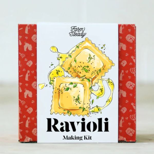 Ravioli Making Kit, perfect for a unique small Valentines gift experience.