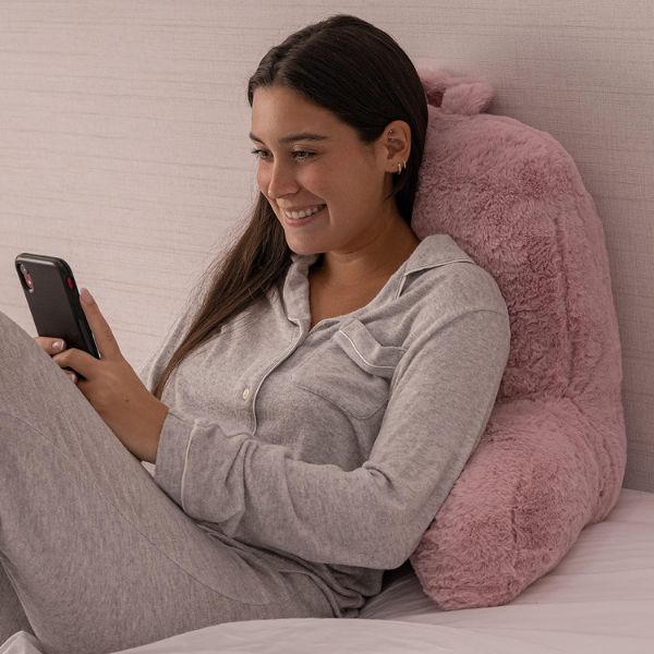 Study in comfort with a Reading Pillow filled with Shredded Memory Foam - a thoughtful graduation gift.