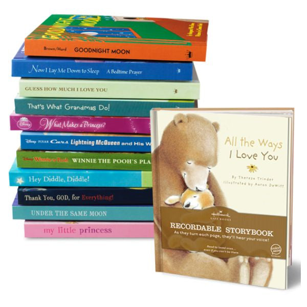 Recordable storybook, a 'mom gifts from son' idea to capture and narrate cherished tales.