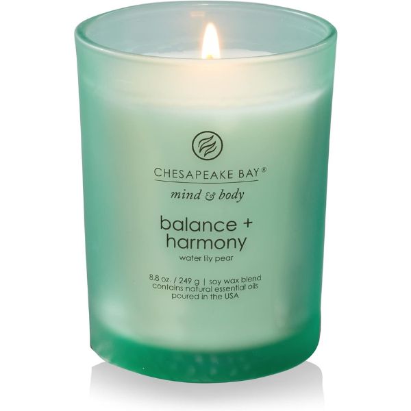 Relaxing scented candles, a soothing and calming gift for labor and delivery nurses.