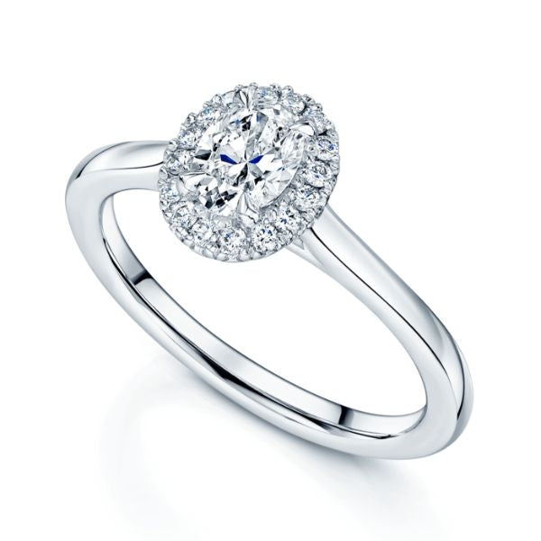 Make a statement with a Ring with a Single Round Cut Diamond, an exquisite Mother's Day gift for your girlfriend.