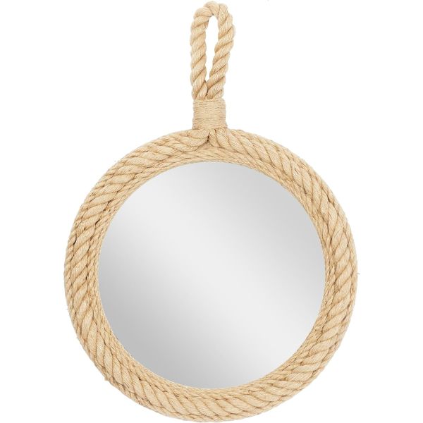 A Rope Mirror is a thoughtful choice among DIY gifts for grandma, adding a rustic charm.