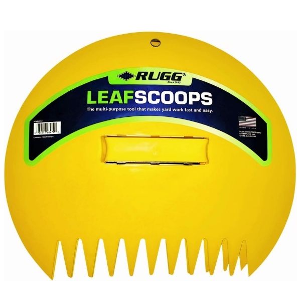 Rugg Leaf Scoops, a practical yard maintenance gift for dads.