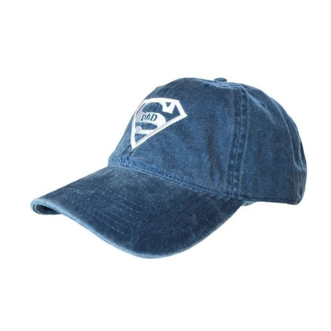 Elevate Dad's style with the SUPER DAD Embroidered Adjustable Baseball Cap, a cool and practical Father's Day accessory that showcases his superhero status.