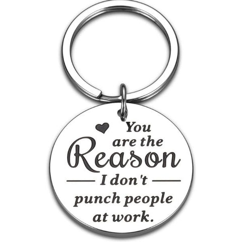 Sarcastic Keychain for Your Boss christmas gift for boss