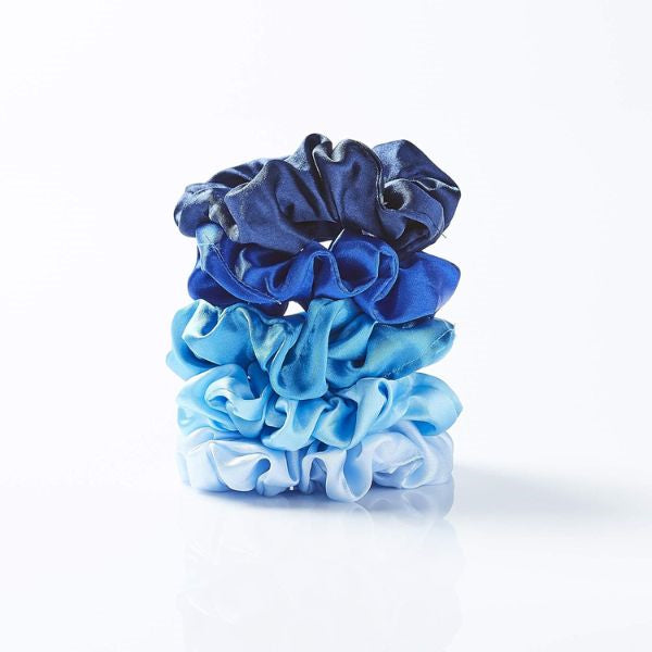 Satin Scrunchies, a luxurious and gentle gift for wife's hair care routine.