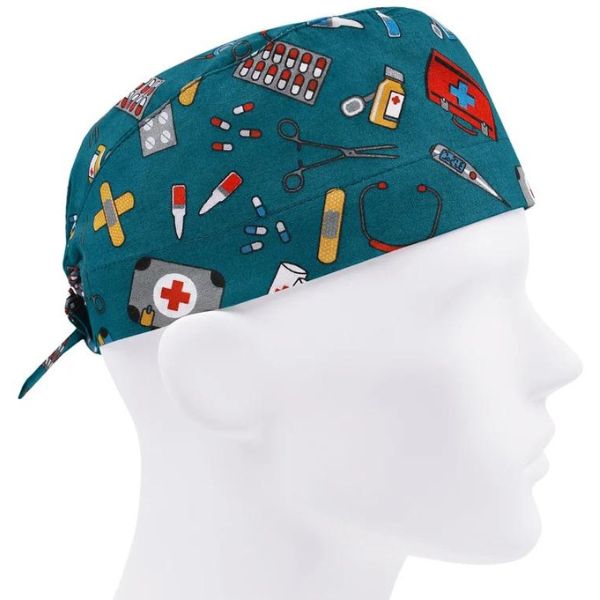 Enhance a doctor's professional look with Scrub Caps for Men, the ultimate gift for combining style and functionality.