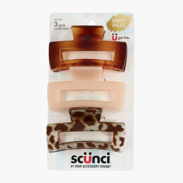 Scunci by Conair Hair Claw Clips for Women offer practicality and style in mother of the bride gifts.