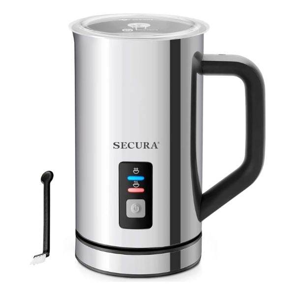Secura Milk Frother, creating barista-level beverages in architects' own kitchens.