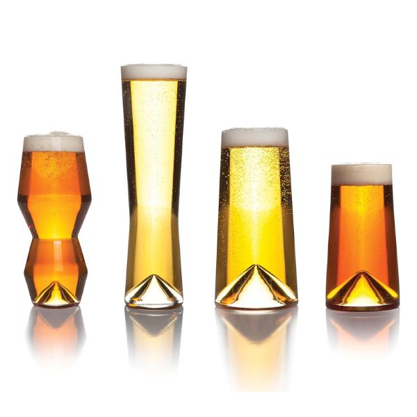 Sempli Monti-Taste Beer Glasses in a Gift Box, designed for the architect who appreciates craft beer.
