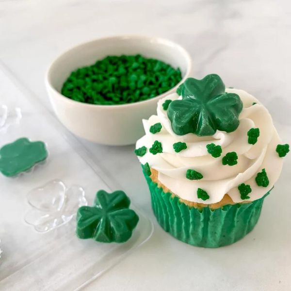 Sprinkle a touch of Irish luck with Shamrock St. Patrick's Day Sprinkles—perfect for adding a festive flair to your sweet treats.