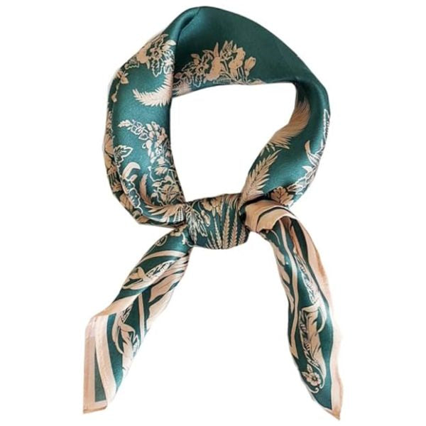A sumptuous silk scarf, selected with love by a devoted son for his dear mother, is an embodiment of warmth and comfort.