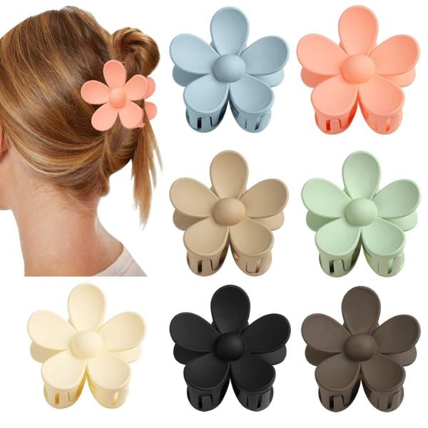 Simple yet elegant hairclips, perfect as homemade Mother's Day gifts.