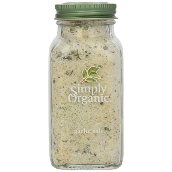 Simply Organic Garlic Salt, a versatile and flavorful graduation gift for her kitchen.