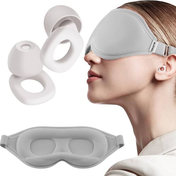 Sleep Mask and Earplugs Set, helping dads-to-be get the rest they need