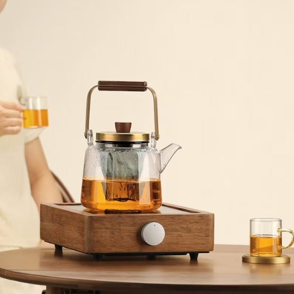 Compact Electric Tea Stove, a practical and cozy gift for tea enthusiasts.