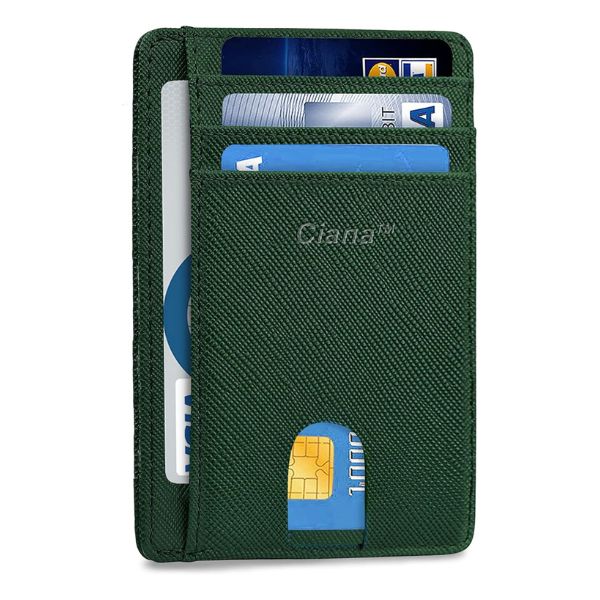 Smart Wallet Faux Leather Slim Wallet, a sleek and practical 30th anniversary gift.