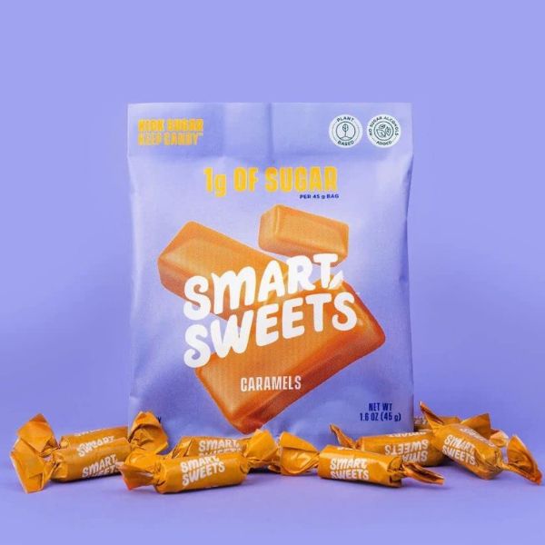 SmartSweets Caramels offer guilt-free indulgence in mother of the bride gifts.