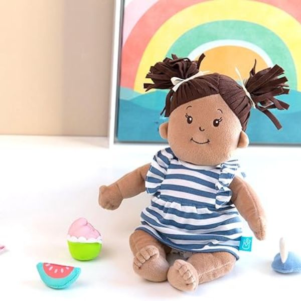 Soft Baby Doll is a cuddly and adorable doll, a lovely big sister to be gift.