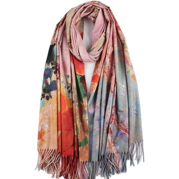 oft Cashmere Feel Scarf, a luxurious and warm accessory for son's girlfriend.