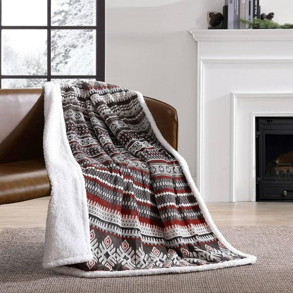 A soft and cozy throw blanket, a symbol of warmth and affection in the realm of mom birthday gifts, for cuddles and comfort.
