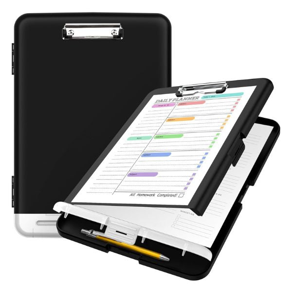 Sooez Clipboard with Storage is a practical gift for police academy graduates.