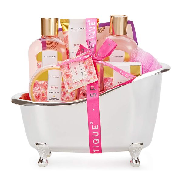Spa Baskets for Women is a luxurious and pampering gift to treat your girlfriend's mom to a spa-like experience at home.