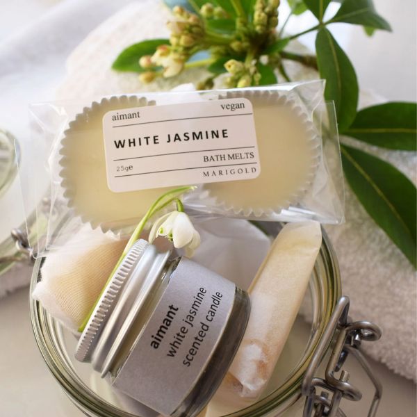 Relax with a Spa in a Jar, a mini pampering experience at home.