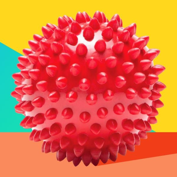 A Spiky Massage Ballas a stress-relieving birthday gift for dad's relaxation and well-being