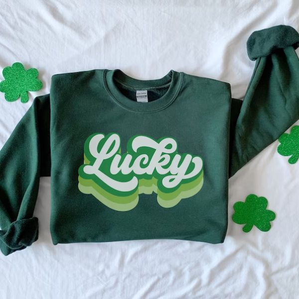 Stay cozy and stylish with our St. Patricks Day Sweatshirt—a perfect blend of comfort and festive Irish spirit.