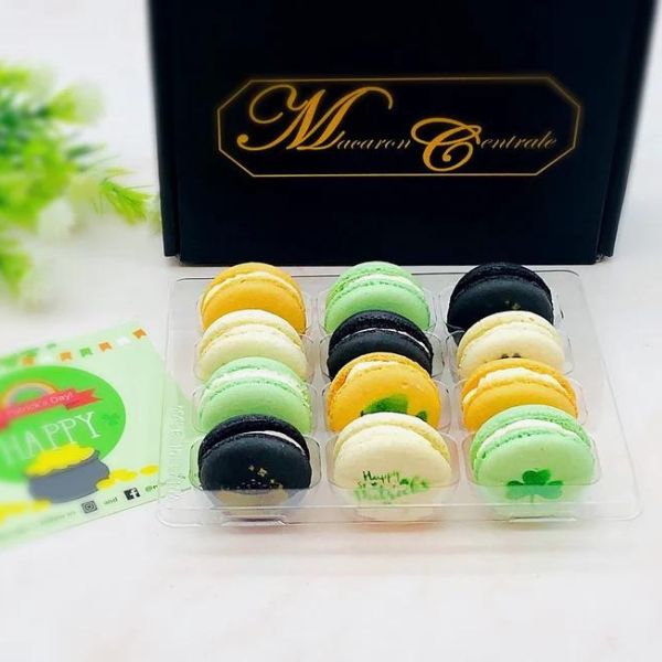 Indulge in the sweetness of St. Patrick’s Day with our French Macaron Set—a delectable assortment to delight your taste buds.