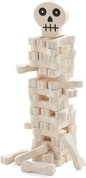 Stack the Bones Game, a fun and challenging tabletop game for all ages.