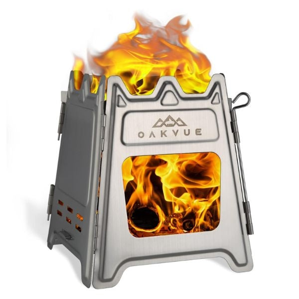 Cook up outdoor delights with our Stainless Steel Camping Stove is an essential gift for mom