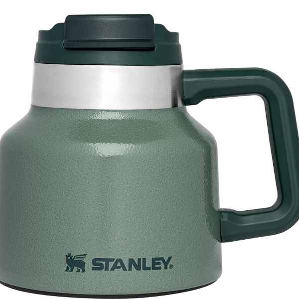 Stanley Admiral's Mug as a rugged and stylish father's day gift to husband, perfect for his morning brew.
