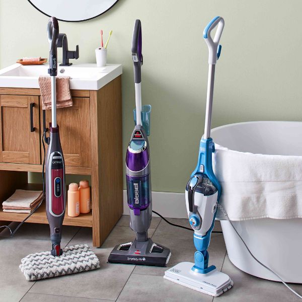 A Steam Mop, a must-have from our suggestions as gifts for a stay at home mom, perfect for keeping floors spotless.