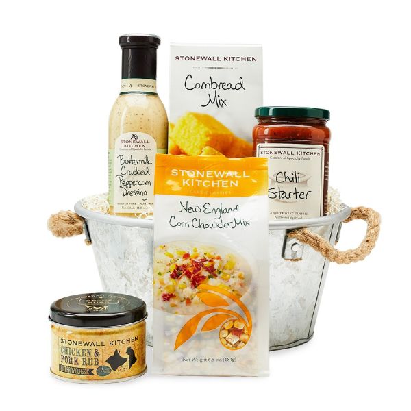 Stonewall Kitchen Chilly Nights Gift Basket, a cozy collection for family gift basket ideas.