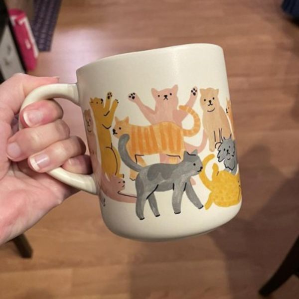 Stoneware 'Cat Person' Drinkware Mug is an ideal gift for cat moms