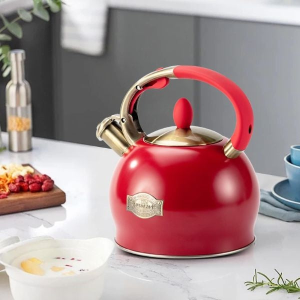 Stove Top Whistling Tea Kettle is a classic and charming Valentine's gift for your daughter.
