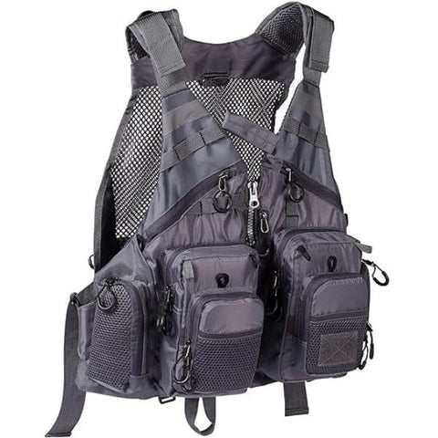 Adjustable Strap Fishing Vest, a versatile piece for father's day fishing gifts.