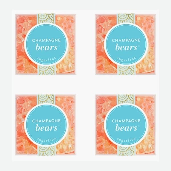 Add a touch of luxury with Sugarfina Champagne Bears, a gourmet treat for teacher valentine gifts.