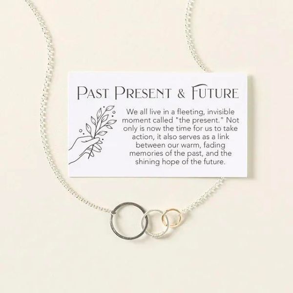Symbolic Silver Necklace, a sophisticated piece for a memorable 5 year anniversary gift.