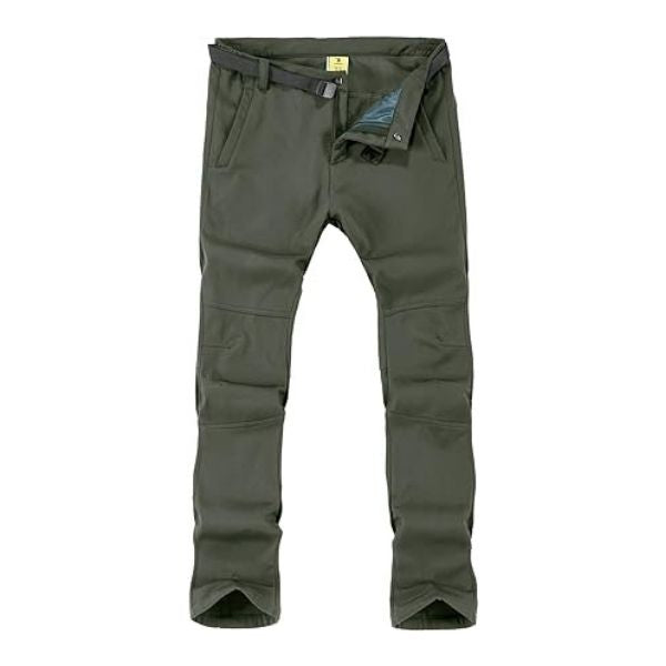 TBMPOY's fleece-lined pants offer outdoorsmen cozy warmth when braving the elements.