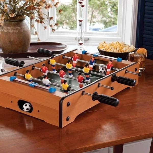 Valentine's Day Gifts for Husband - Tabletop Foosball Table, a game of love and competition.