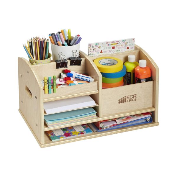 Tabletop Supplies Storage Center, an ideal daycare teacher gift for maintaining an organized workspace.