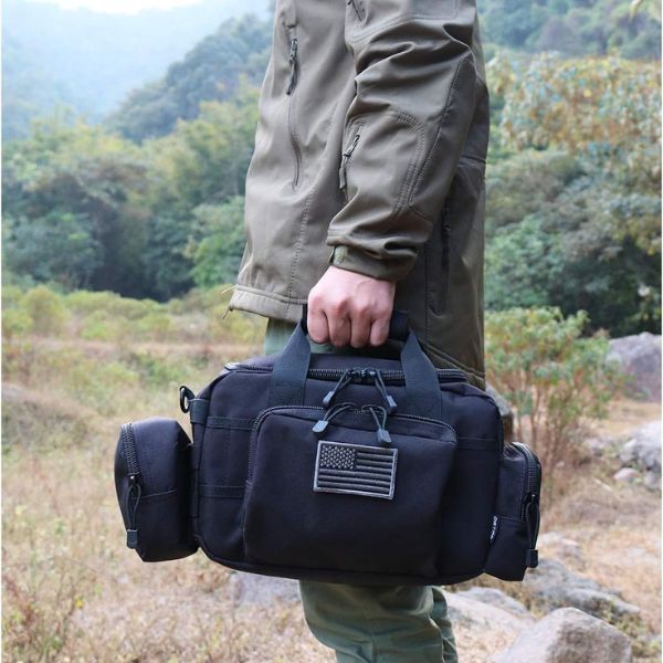 Tactical 2-Pistol Bag is a must-have for police academy graduates.