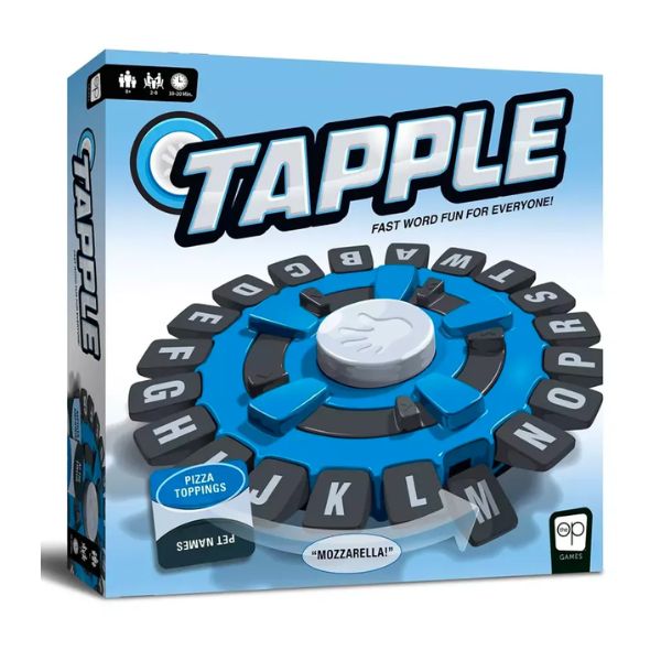 Tapple Game - family fun for Grandpa's game nights.
